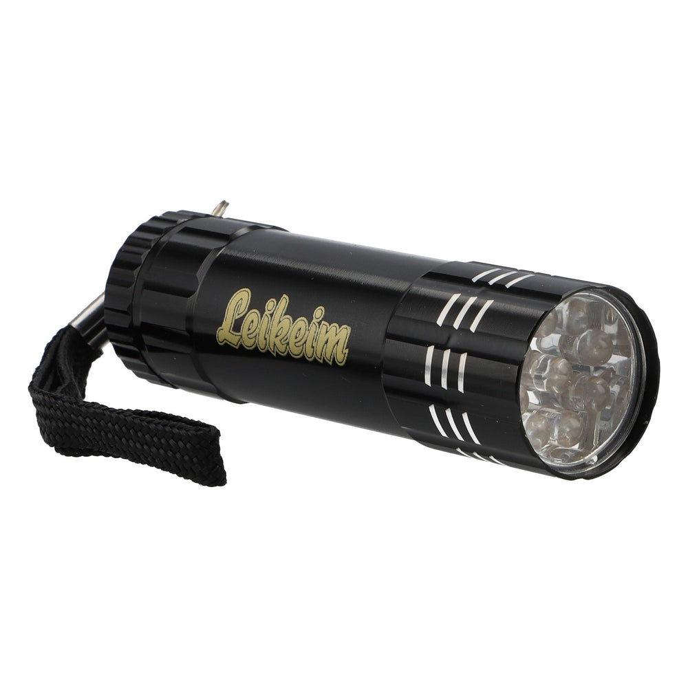 Leikeim Beer Flashlight, LED, Black Plastic, Includes AAA Batteries, Light
