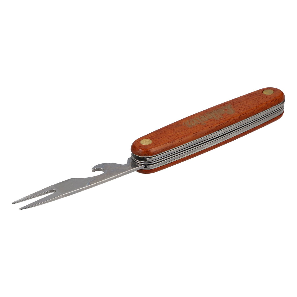 Leikeim Beer Pocket Knife Set: Knife, Fork, Bottle Opener, Multifunctional Tool – View 4