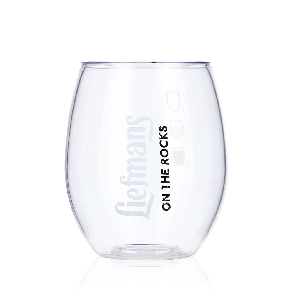 Liefmans Beer Acrylic Glass Beer Glasses Plastic Cups 0.39l On the Rocks