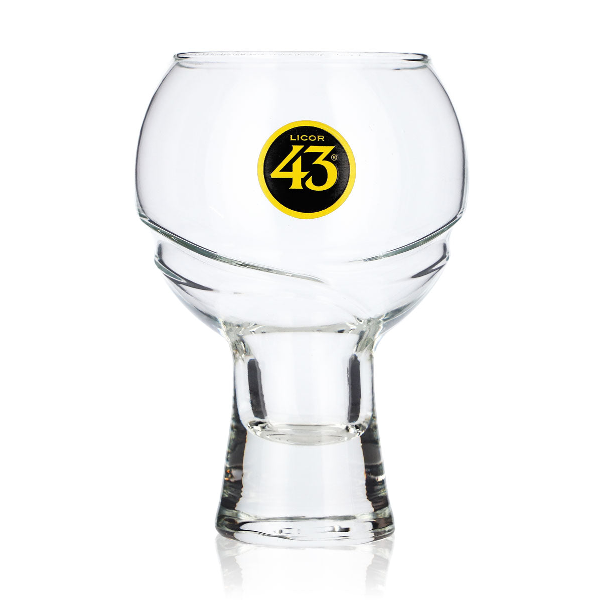 Liqueur 43 Liqueur Glass Balloon Glass 0.34 L Yellow Logo Cognac Swirler Gin Copa