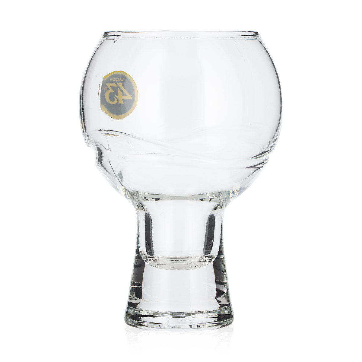 Liqueur 43 Liqueur Glass Balloon Glass 0.34 L Yellow Logo Cognac Swirler Gin Copa – View 3