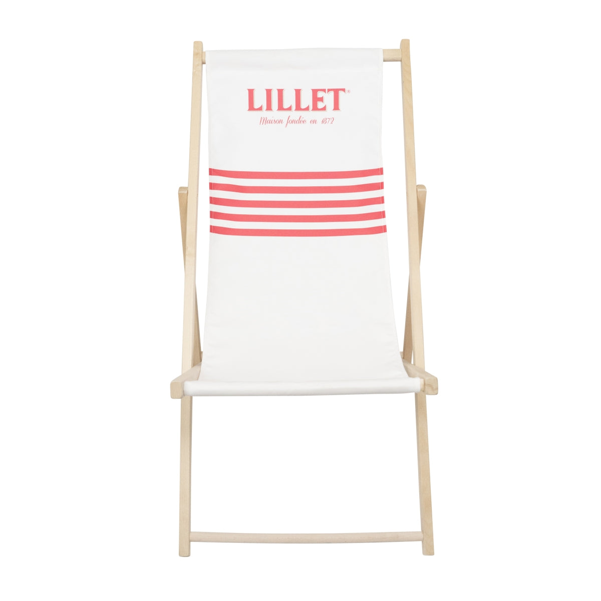 Lillet Deck Chair Lounge Chair Relax Seat Sun Beach Bar Garden Camping Balcony – View 2