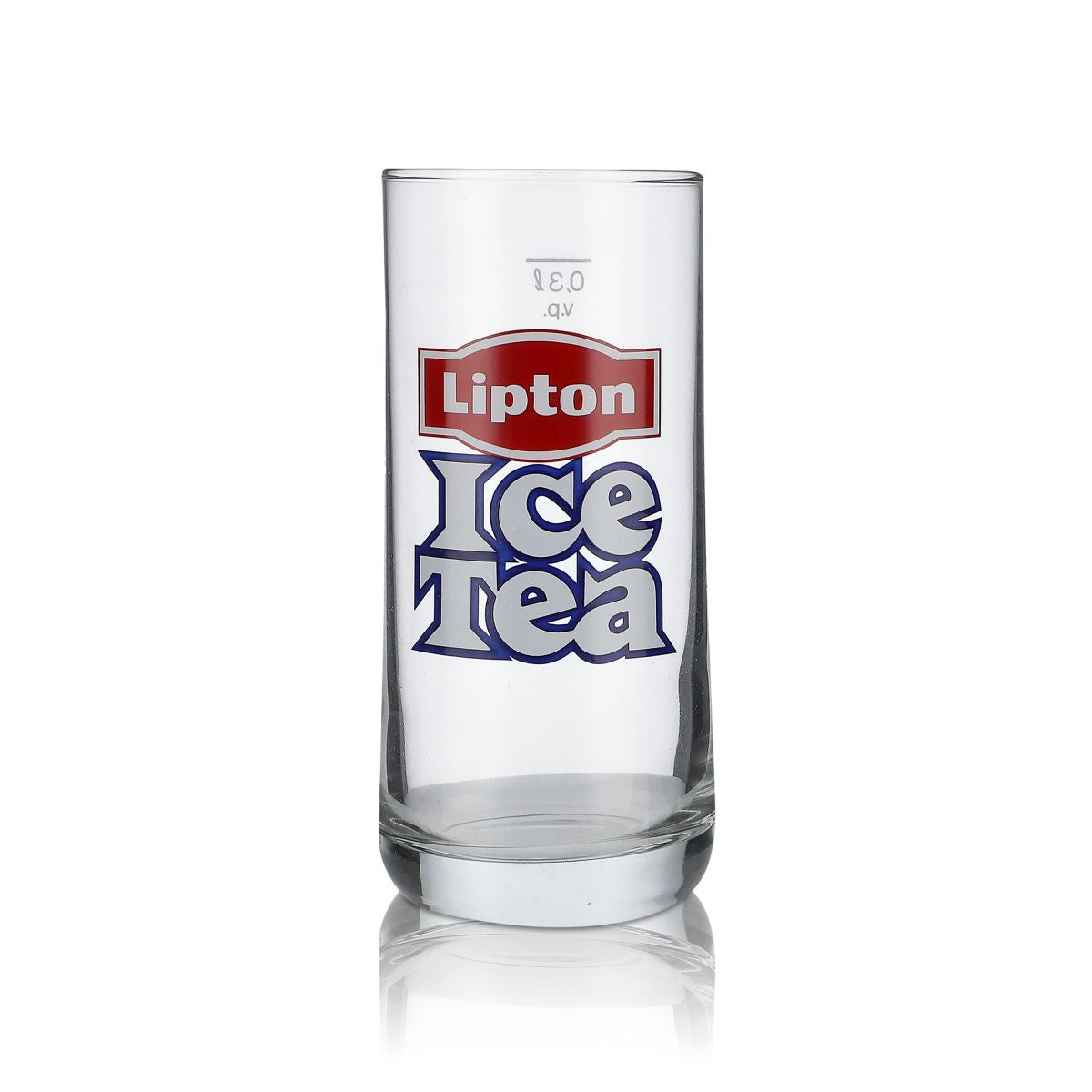 Lipton Iced Tea Glass 0.3l Glasses Long Drink Glass Cocktail Glass Retro Ice Tea