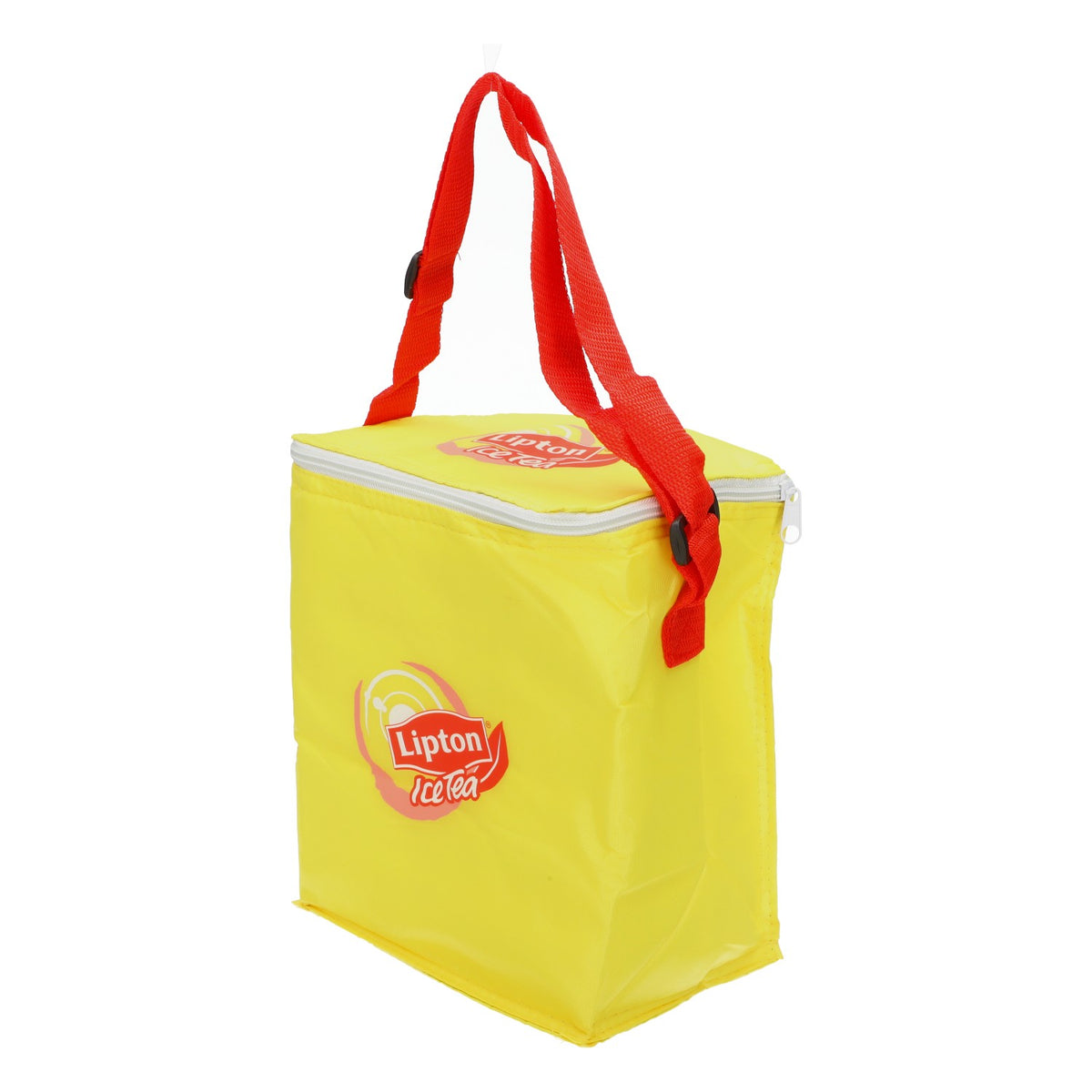 Lipton Iced Tea Cooler Bag Retro Camping Beach Bag Icebag Mini Yellow – View 2