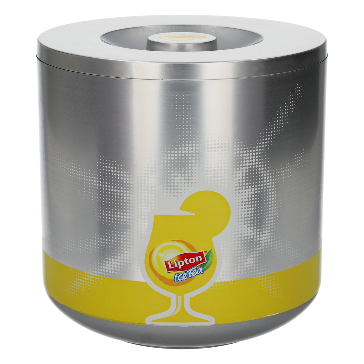 Lipton Soft Drink Cooler Bottle Cooler Ice Tea New Plastic Silver Champagne Cooler