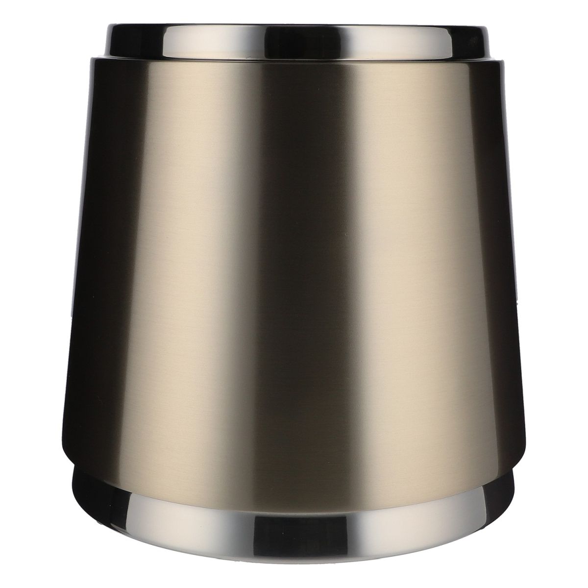 Louis Roederer Single Champagne Bottle Cooler Stainless Steel Ice Cube Tray Ice Bucket – View 2