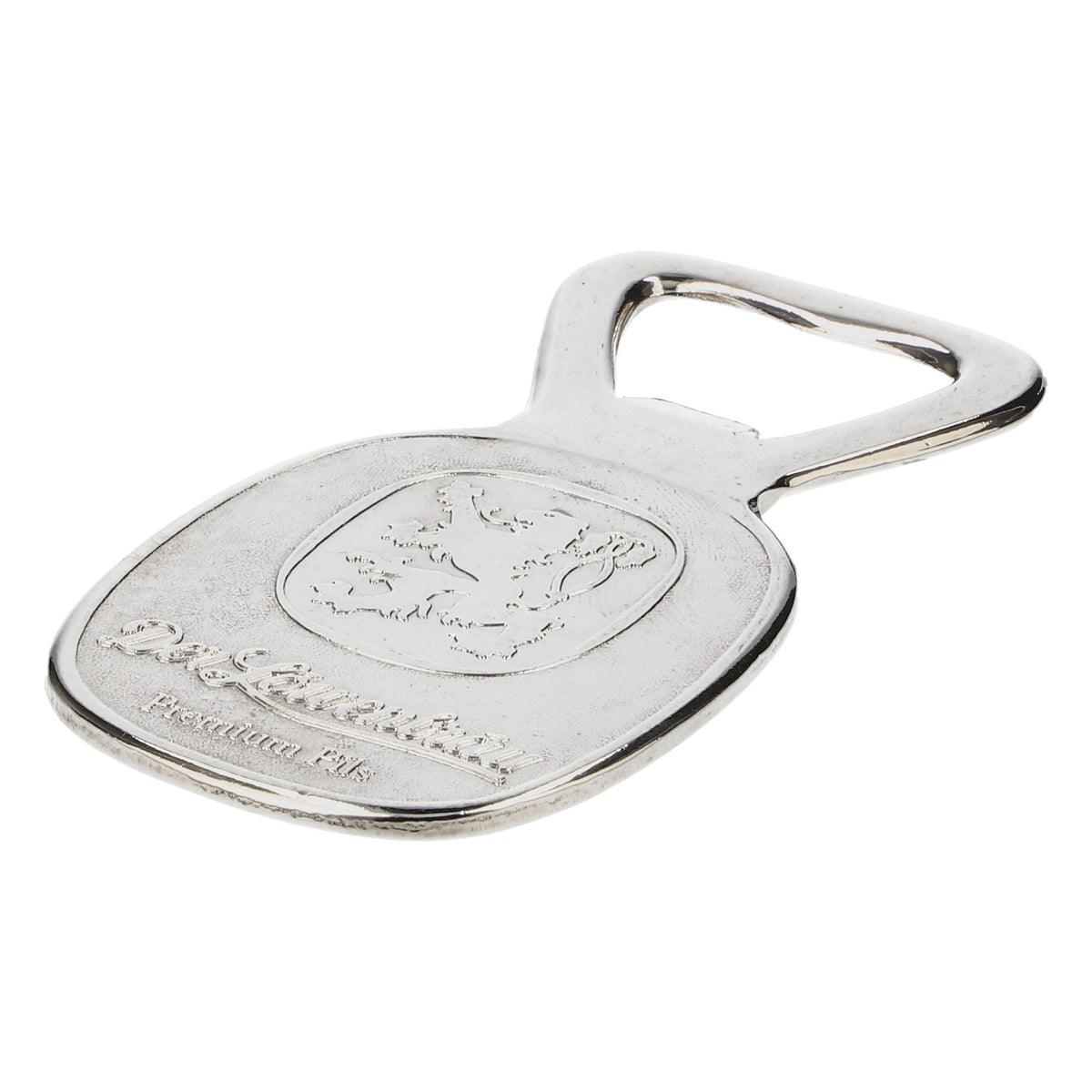 Löwenbräu Beer Bottle Opener, Cap Lifter, Metal, New, Silver, Corkscrew – View 2