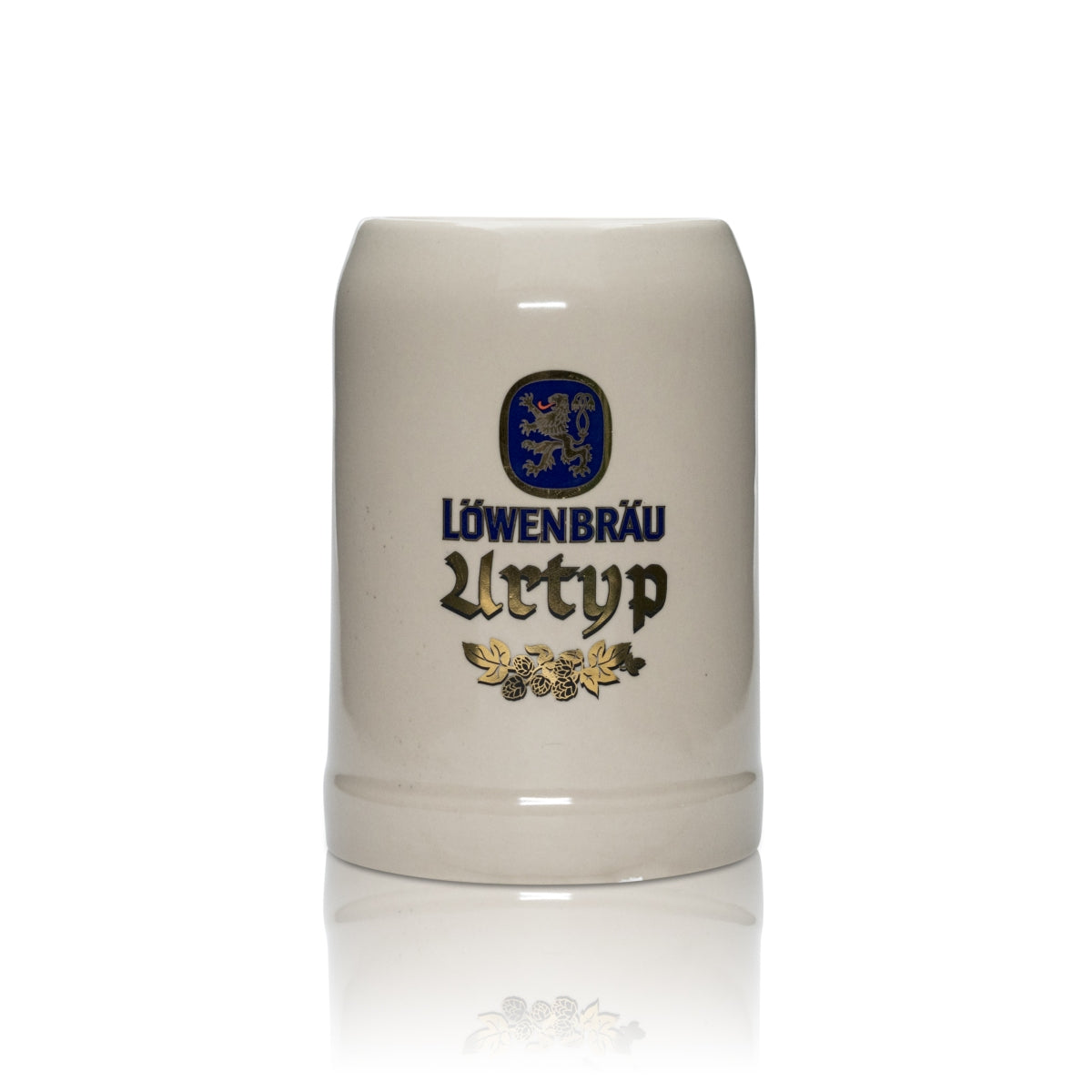 Löwenbräu beer mug glass 0.5l beer mug tankard Seidel glasses Urtyp brewery Bavaria