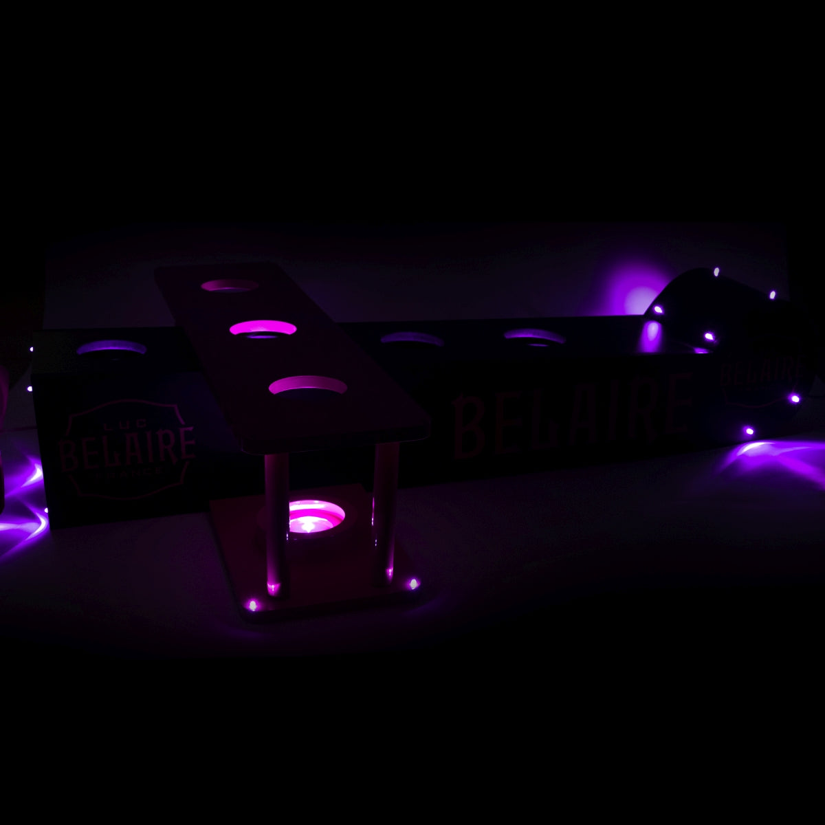 Luc Belaire Glorifier LED Sparkling Wine Plane Banner Display Stand Bar Decoration – View 2