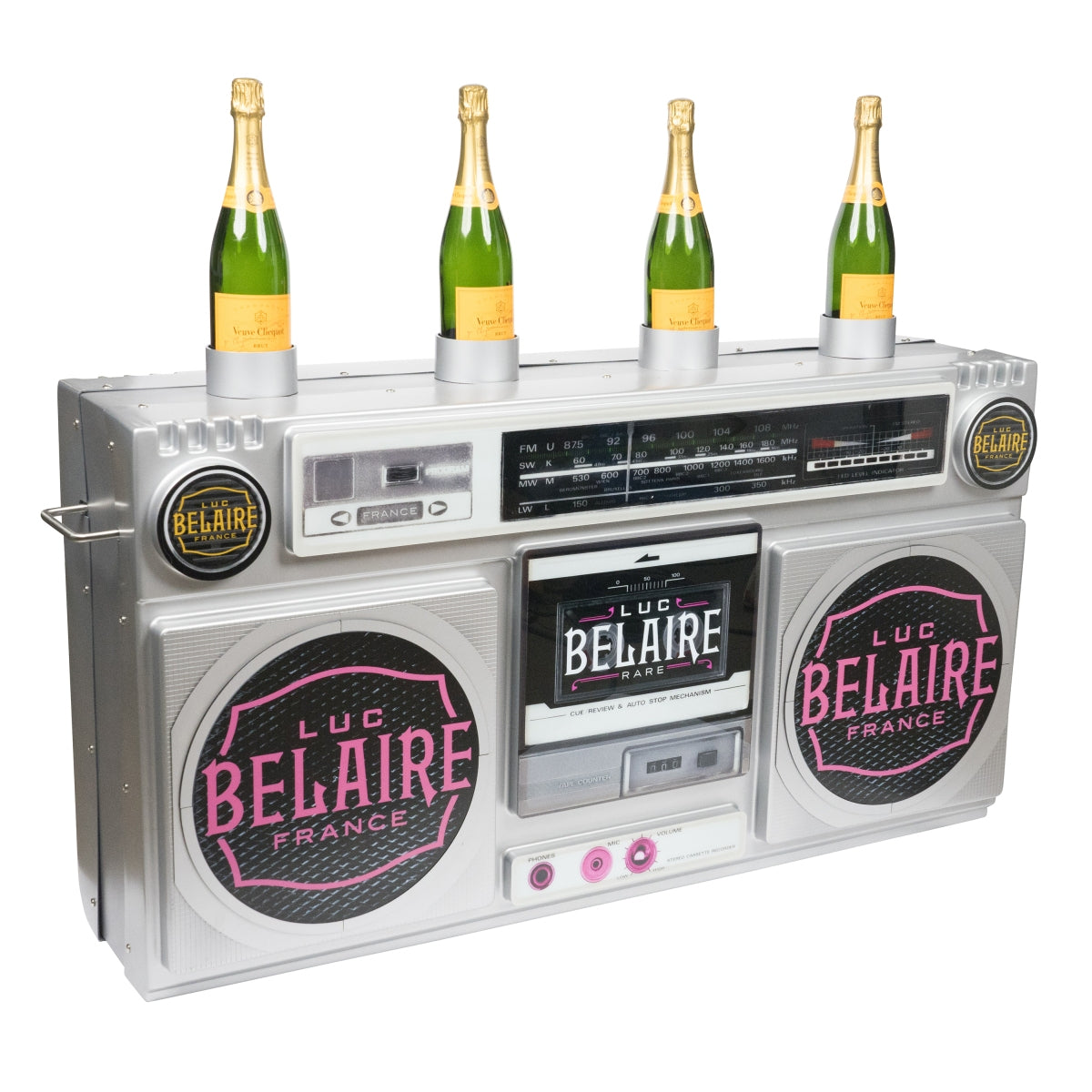 Luc Belaire Glorifier LED XXL Boombox Display Ghetto Blaster Stand Decoration Bar – View 5