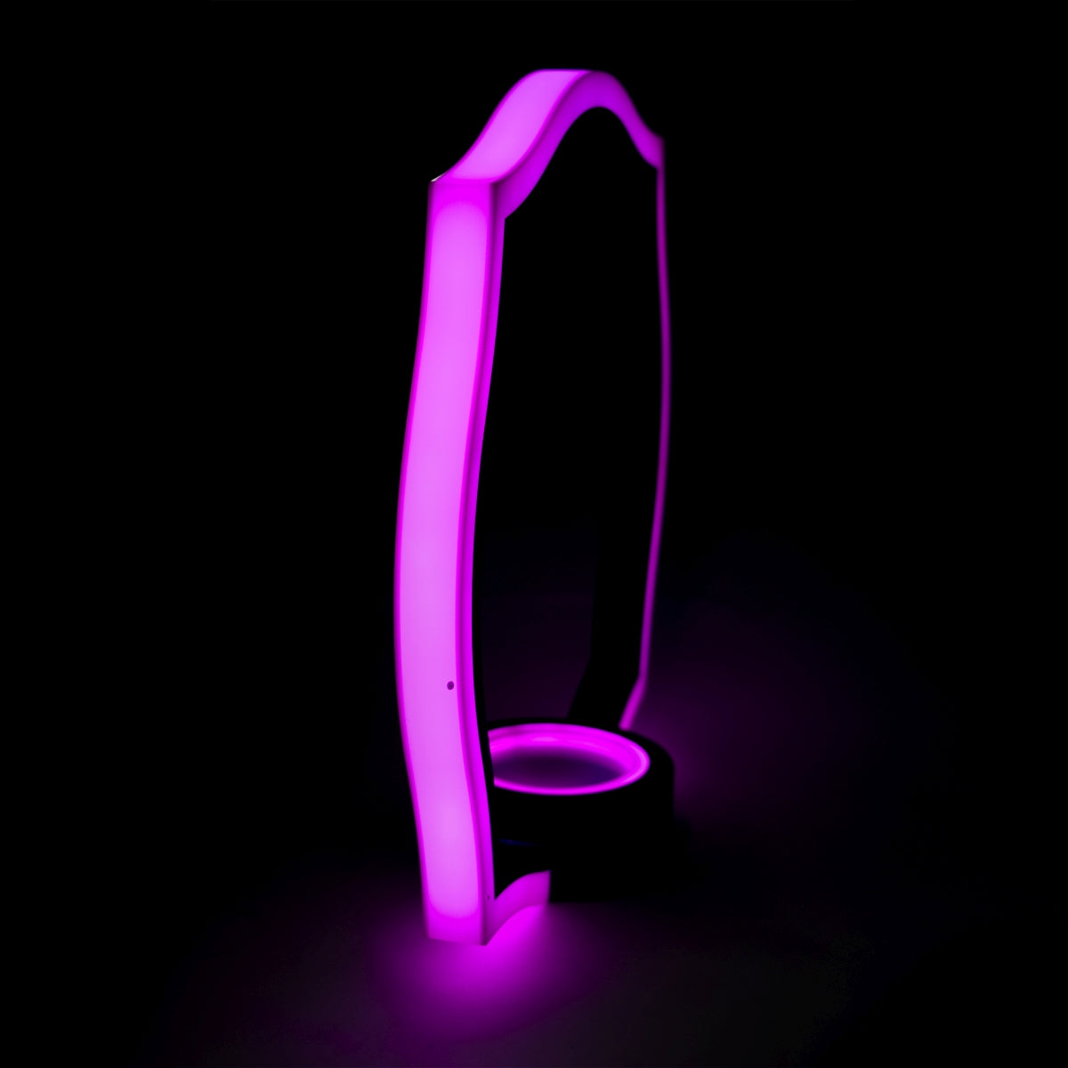 Luc Belaire Sparkling Wine Glorifier Handheld Bottle 0.7 L LED Neon Sign Rosé – View 4