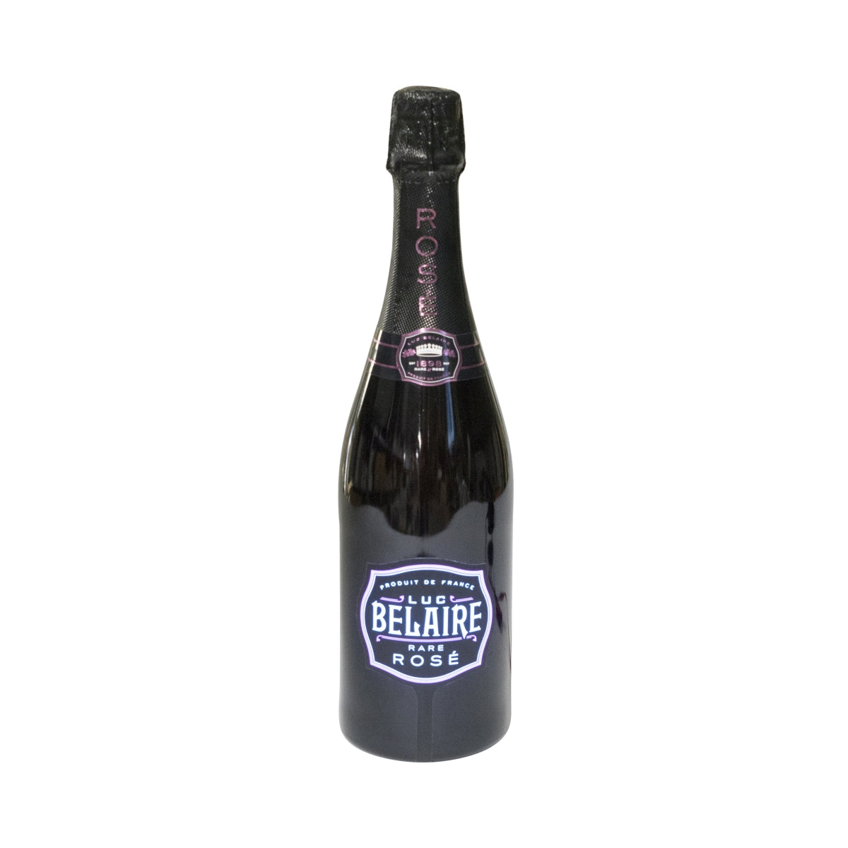 Luc Belaire Sparkling Wine LED Display Bottle !EMPTY! 0.75 L "Rose" Display Dummy – View 2
