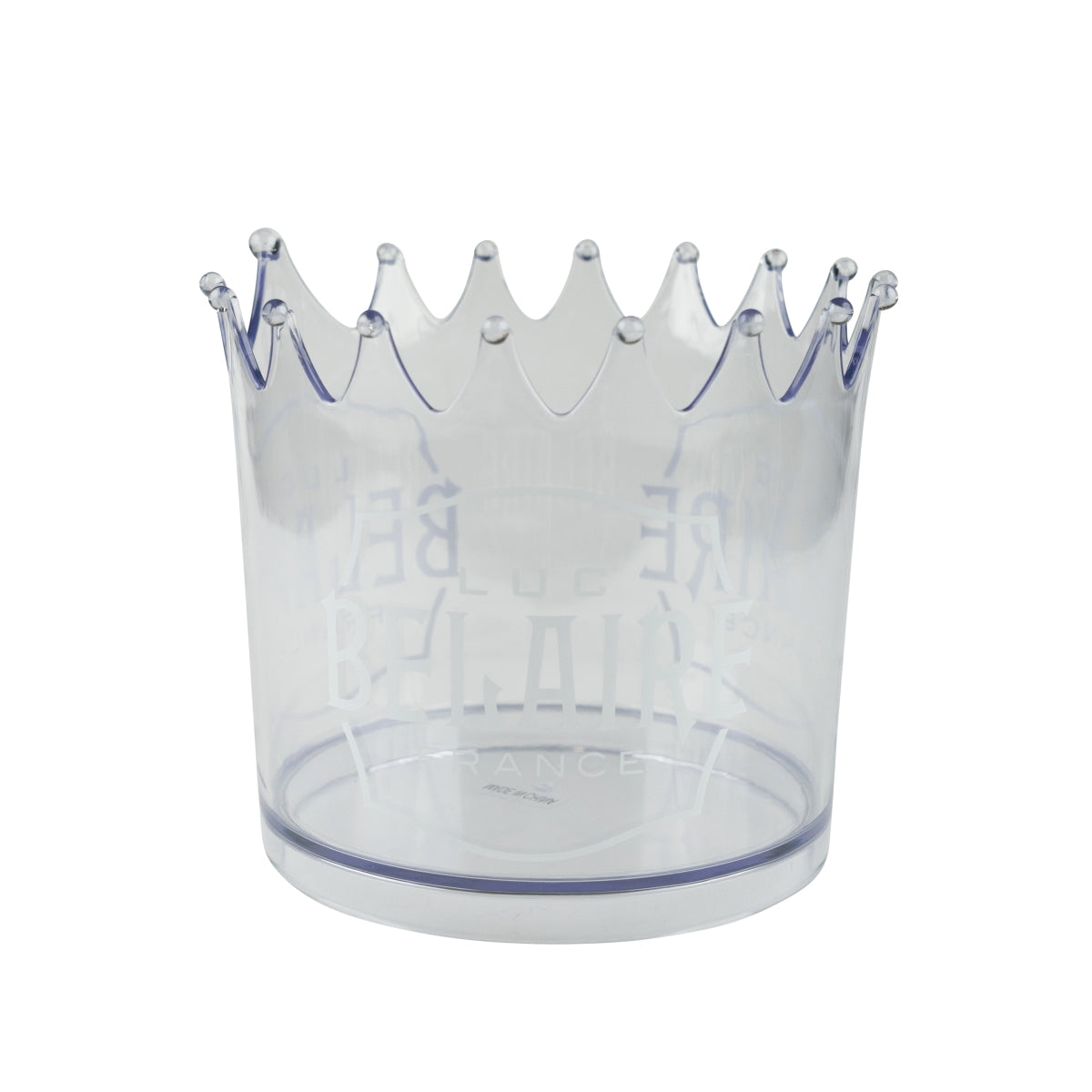 Luc Belaire Sparkling Wine Cooler King Crown Bottle Cooler Ice Cube Container Box