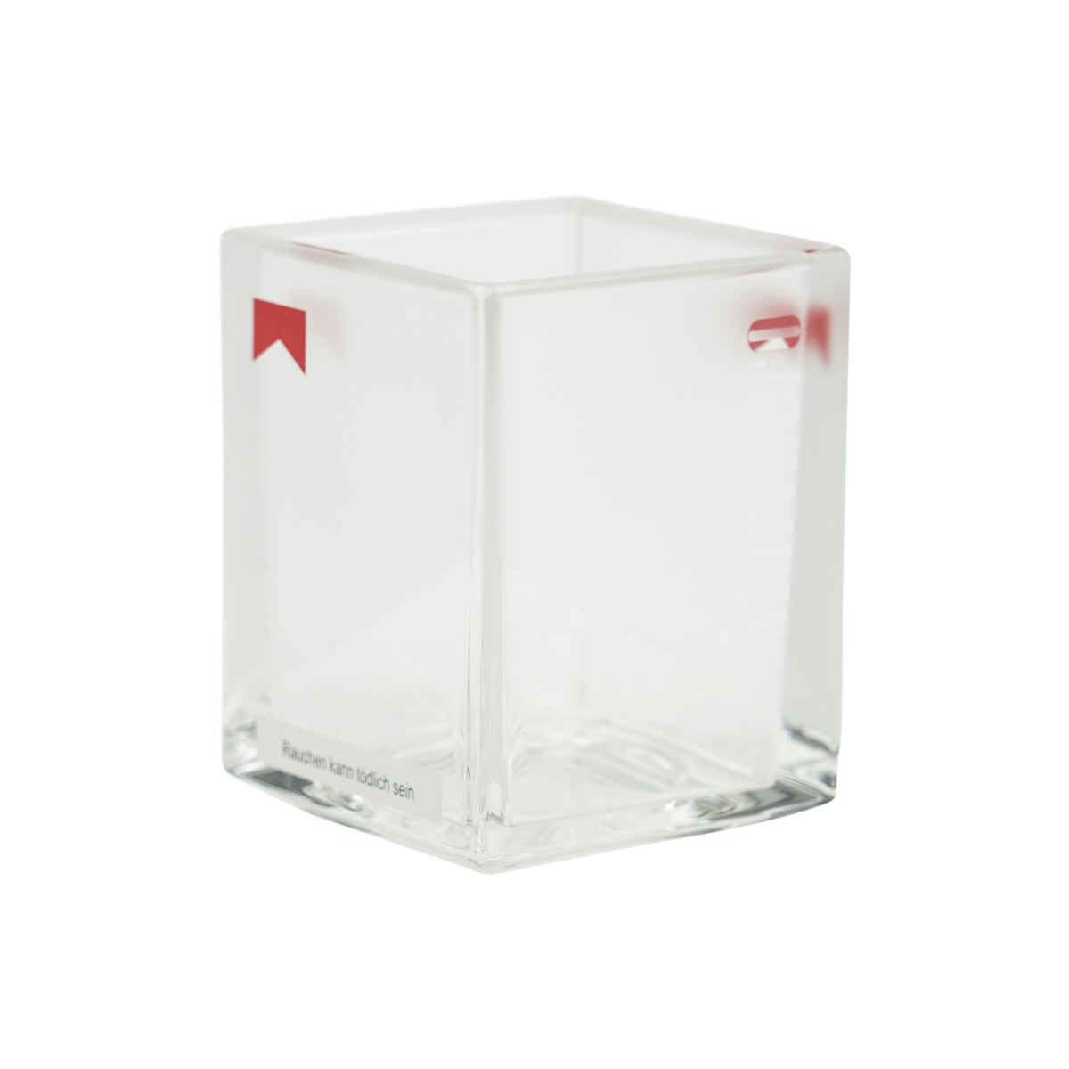 Lucky Strike Wind Light Tealight Candle Holder Stand Frosted Glass Candle Light