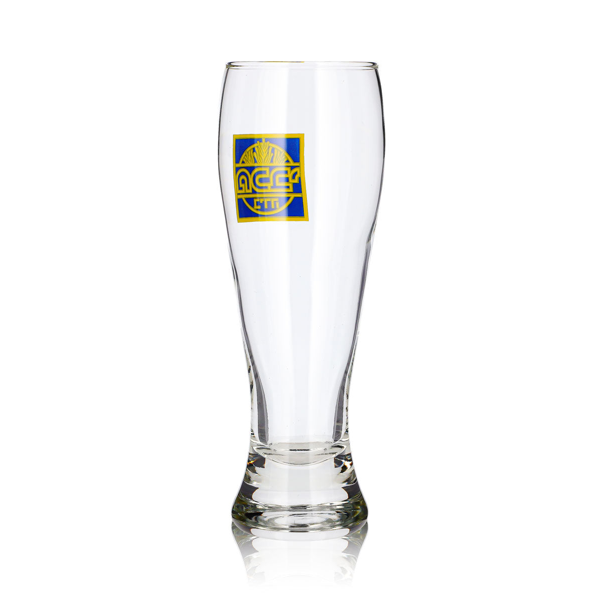 Maccabee Beer Glass, 0.4 L, Goblet, Hebrew – View 4