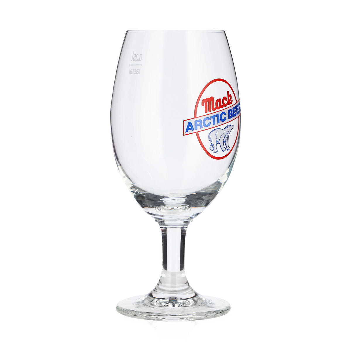 Mack Beer Glass, 0.25 L, "Arctic Beer" Rastal Senator Mug – View 2