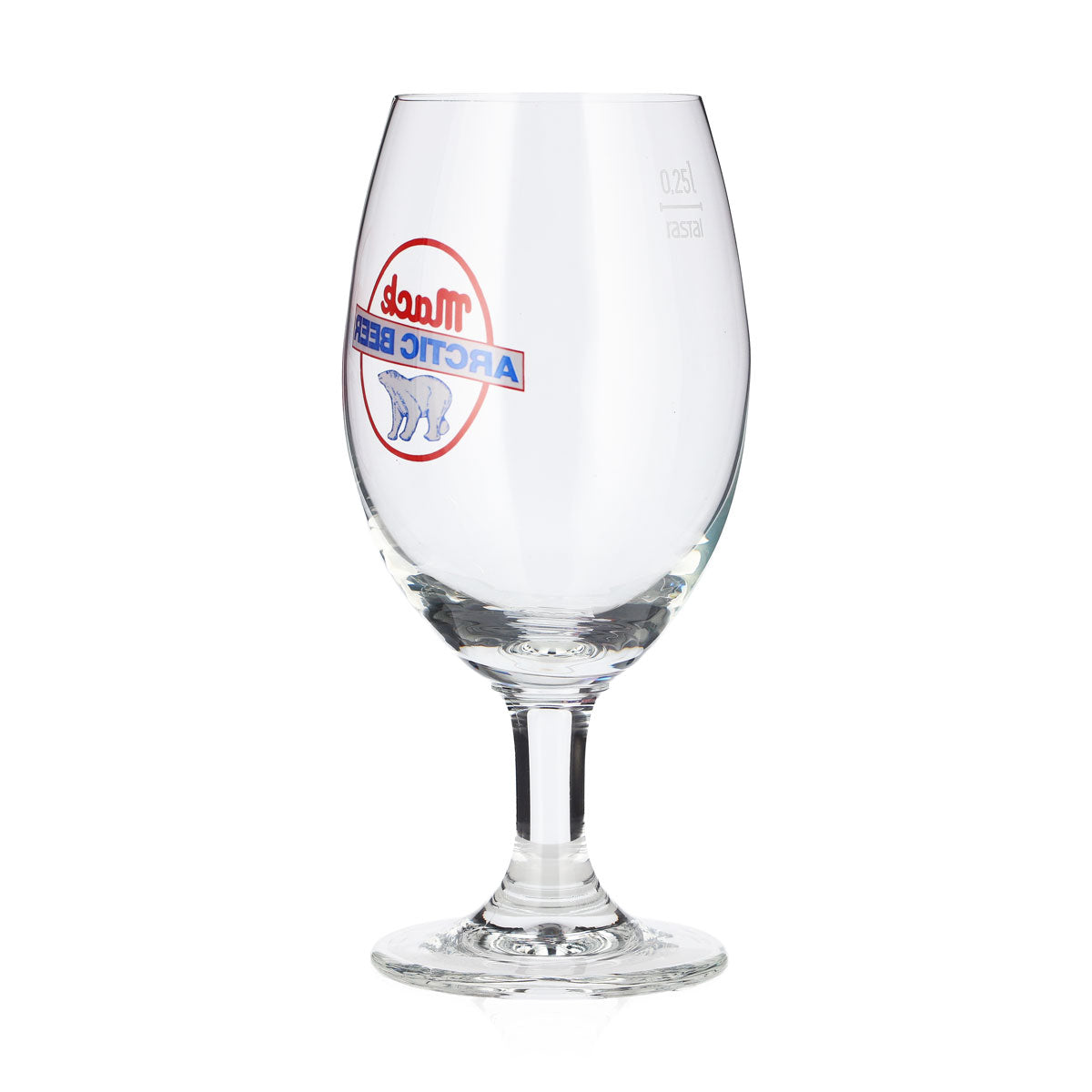 Mack Beer Glass, 0.25 L, "Arctic Beer" Rastal Senator Mug – View 3