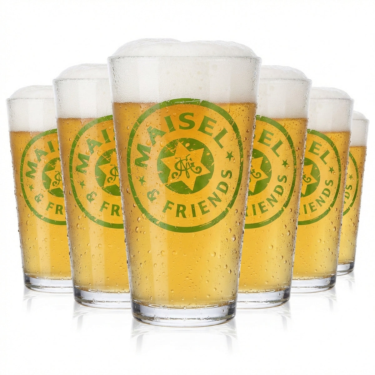 Maisel Weisse Beer Glasses Glass Willibecher Frankonia 0.3l white satin finish