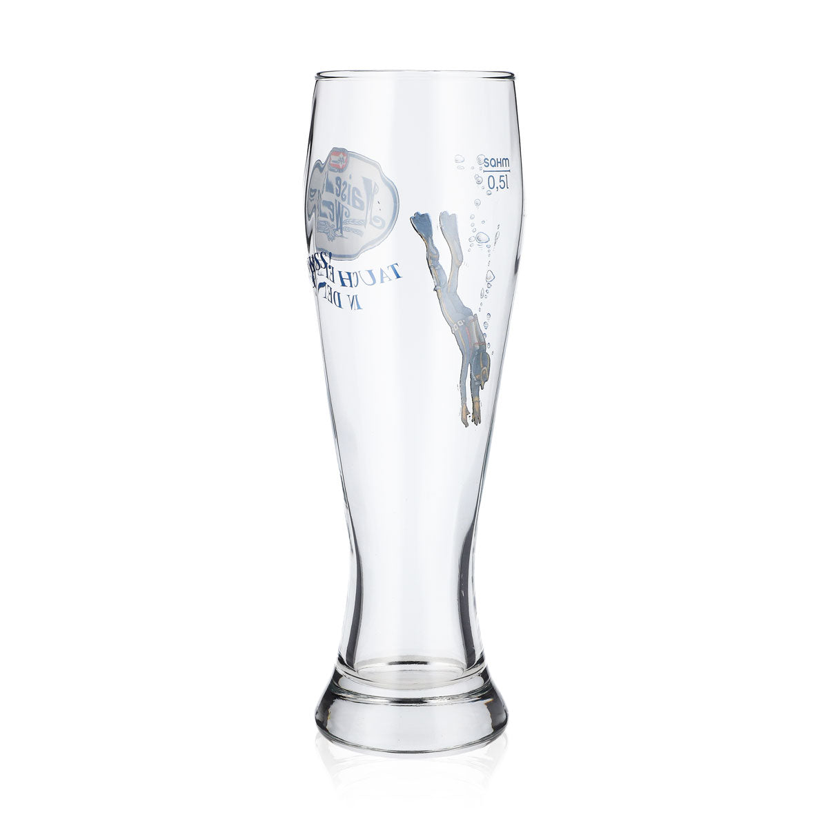 Maisels Weisse Beer Glass 0.5l Wheat Beer Glass "Immerse yourself in the enjoyment" Sahm – View 3