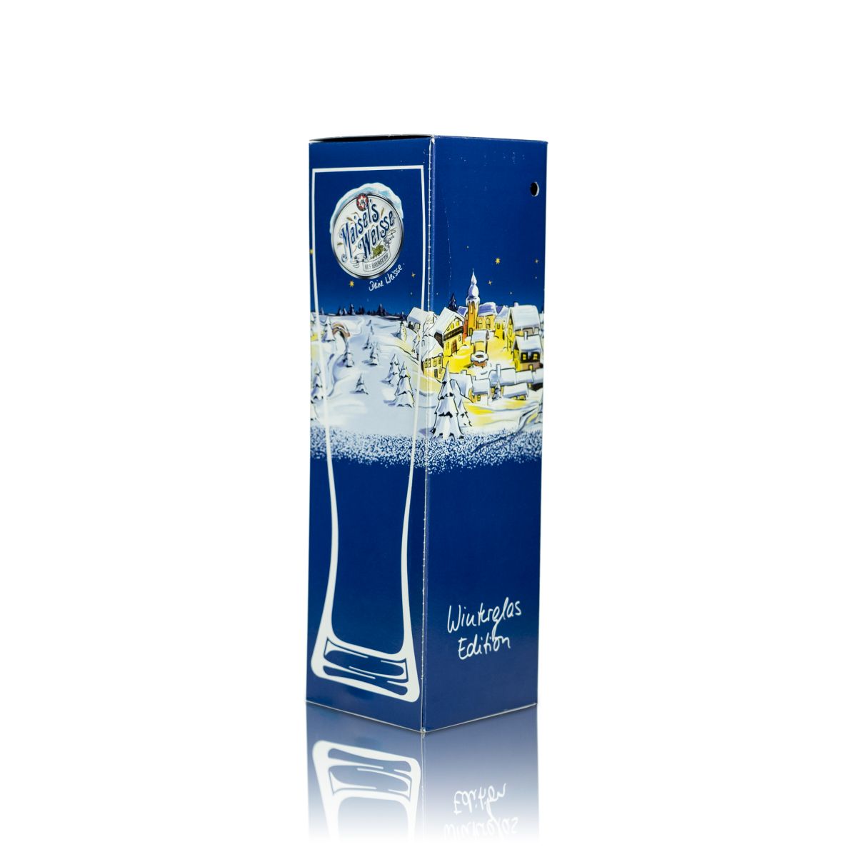 Maisels Weisse wheat beer glass 0.5l Hefeweizen glasses winter special edition gift – View 4
