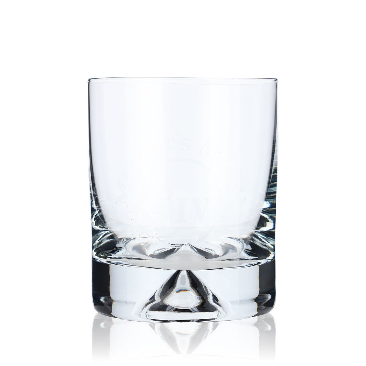 6x Maker's Mark Whiskey Glass 0.3l Glasses Tumbler Thick Base STD Logo – View 2