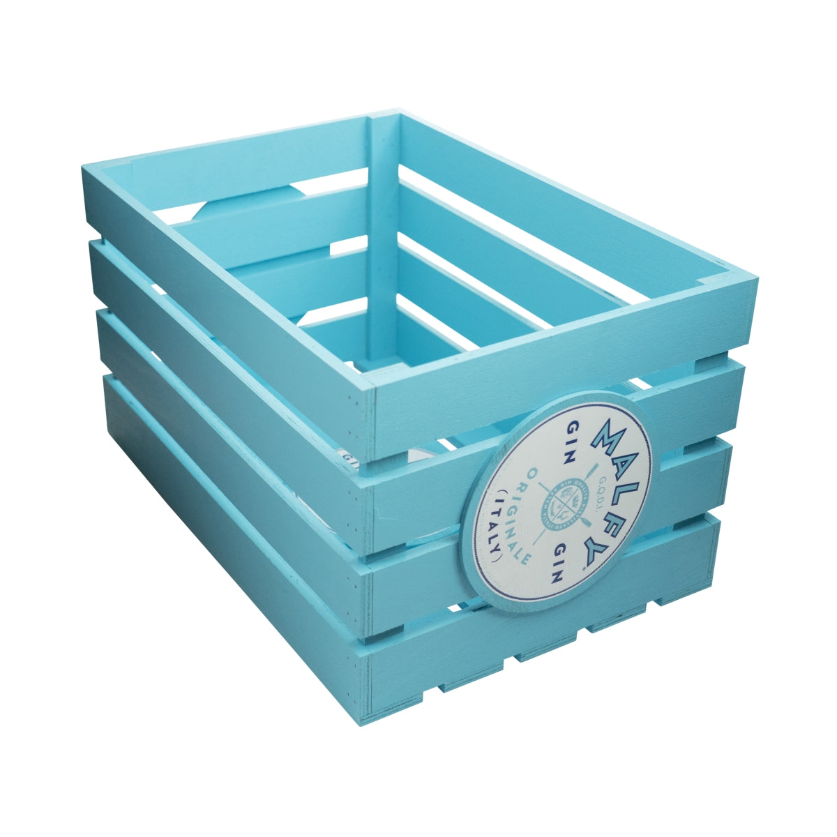 Malfy Gin Wooden Box 45x31x26cm Decorative Display Stand Tray Side Table Gastro