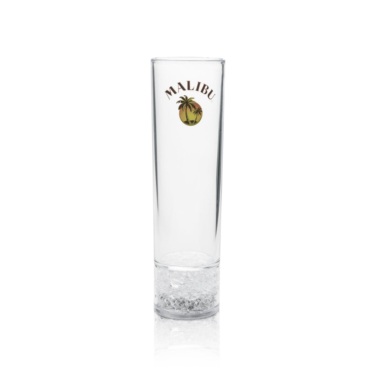 6x Malibu liqueur glass mug with LED stone illuminated base – View 2