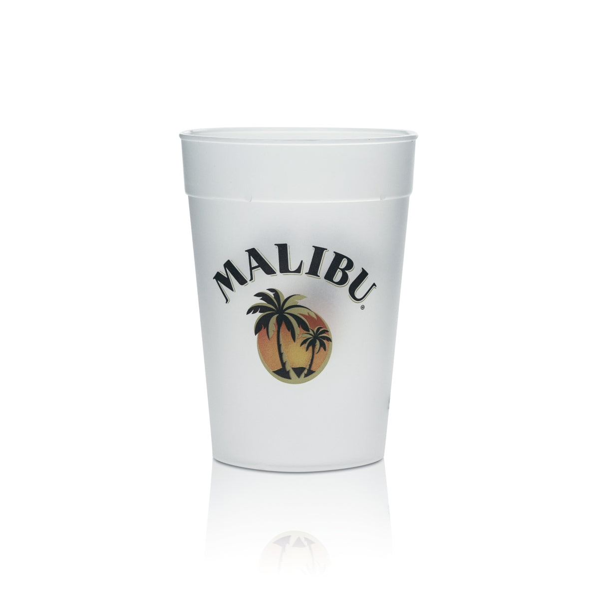 Malibu Reusable Cup 0.3L Glass Plastic Cup Stackable Long Drink Glasses