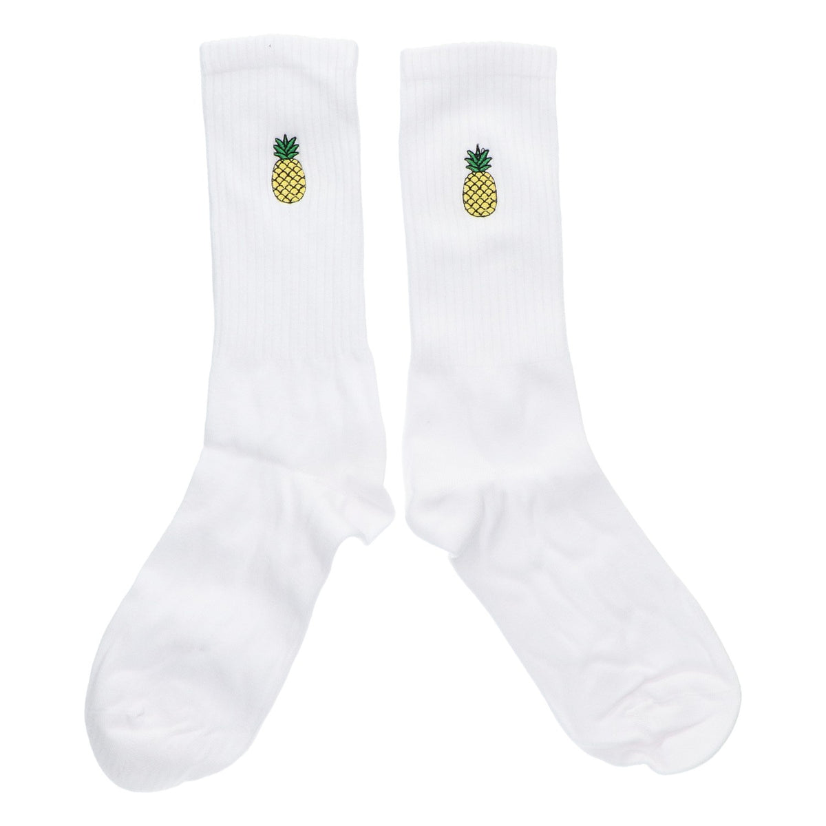 Malibu socks socks cotton pineapple size 38-45 unisex tennis socks crew – View 2