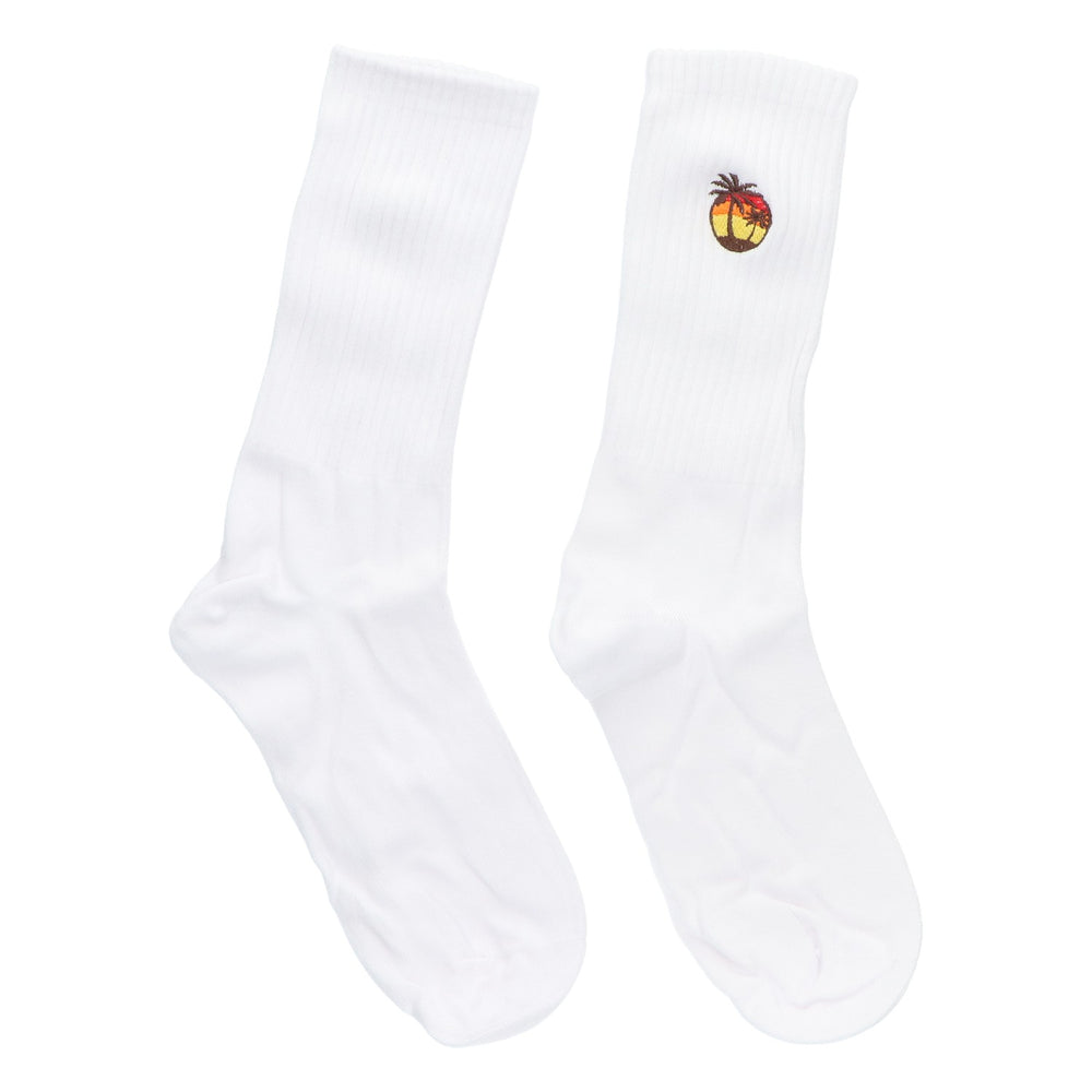 Malibu socks socks cotton palm size 38-45 unisex tennis socks crew