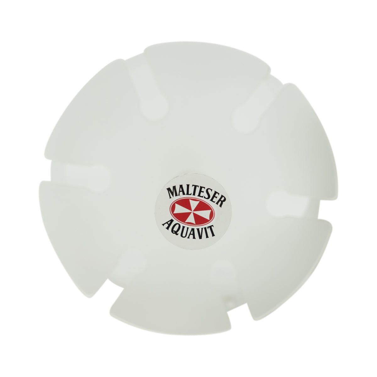 Maltese Cross Aquavit Tray Glass Holder 6 Glasses Transport Bar Decoration – View 2