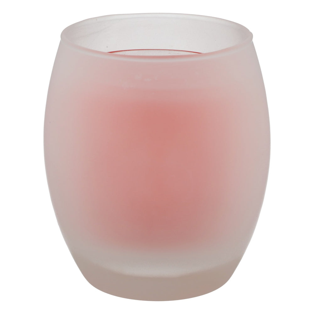 Maltese lantern Tealight glass Satin-finished glass with red interior