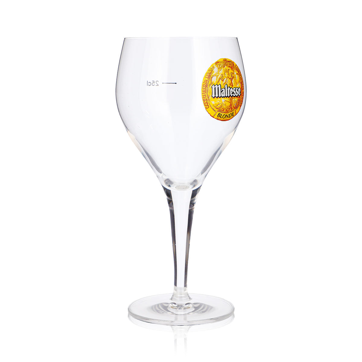 Maltesse Beer Glass, 0.25 L, Blonde Mug – View 3