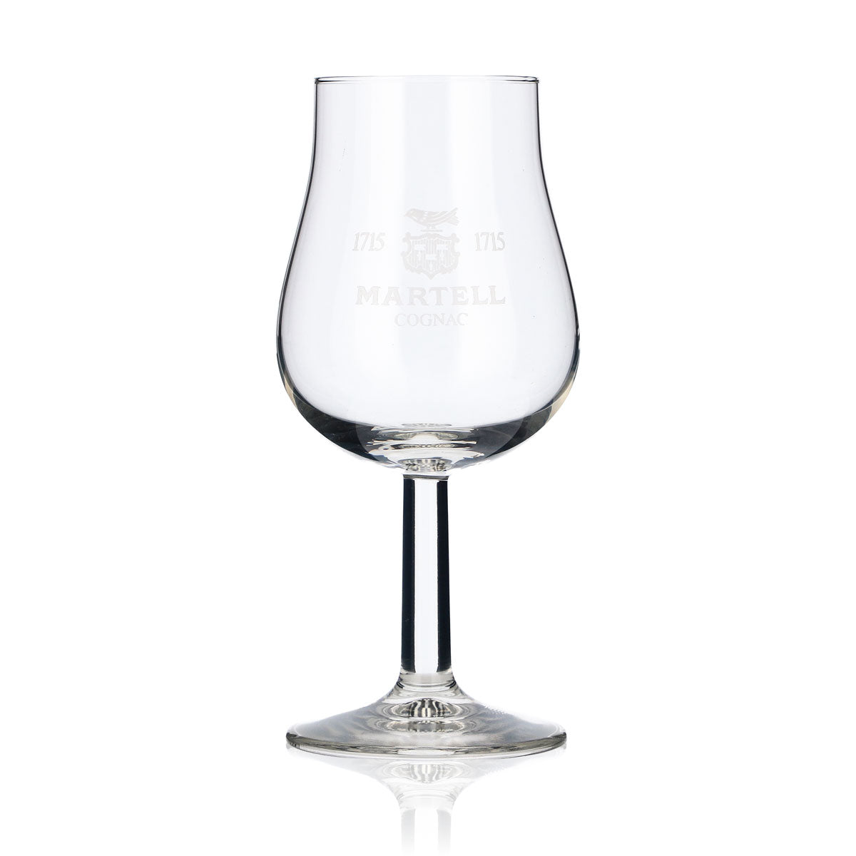 Martell Cognac Glass 0.1L Tasting Glass Nosing Glass White Logo – View 2