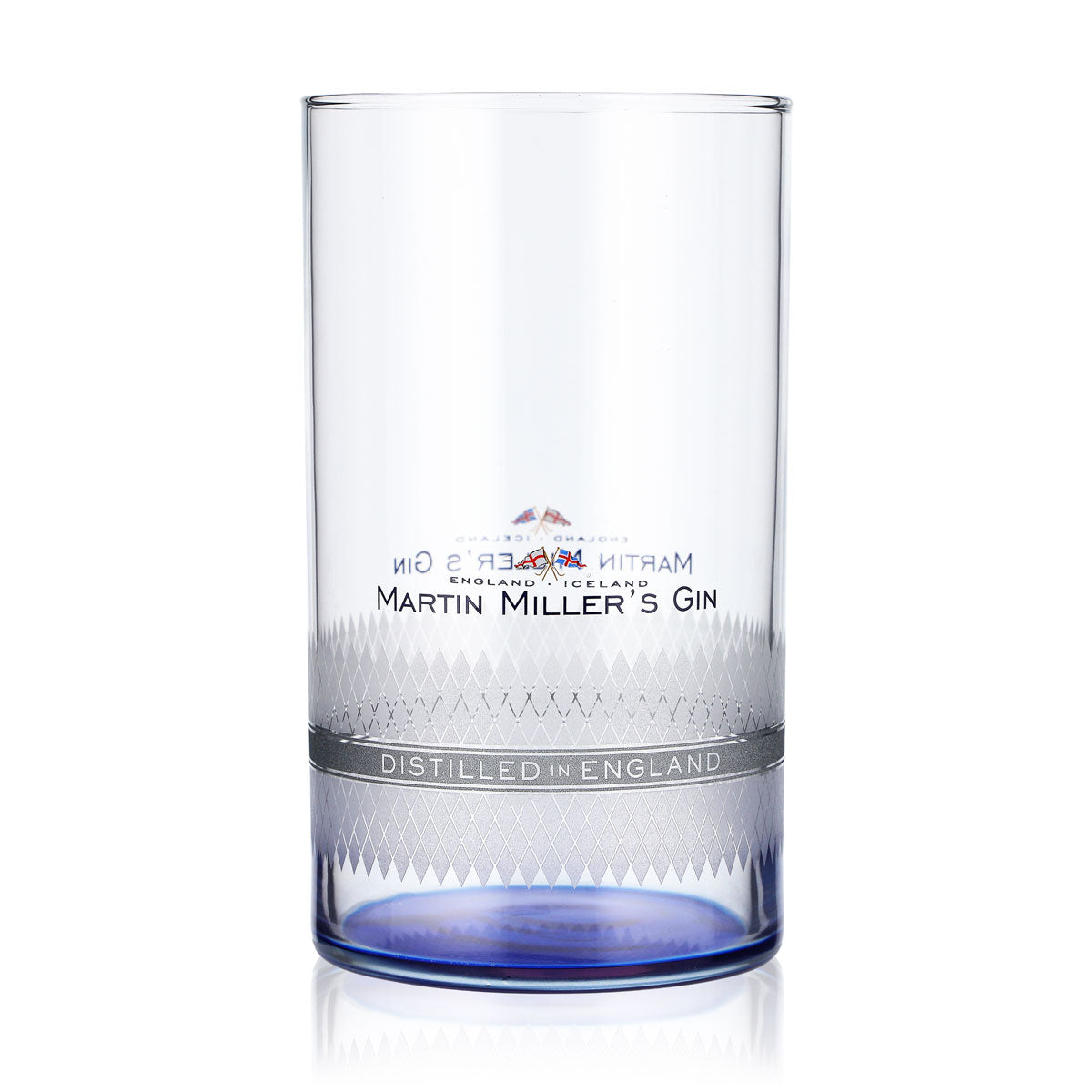 Martin Miller's Gin Glass 0.61l Gin Glasses Tonic Tumbler Satanirtes Pattern