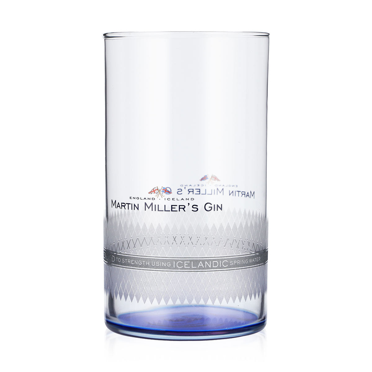 Martin Miller's Gin Glass 0.61l Gin Glasses Tonic Tumbler Satanirtes Pattern – View 3