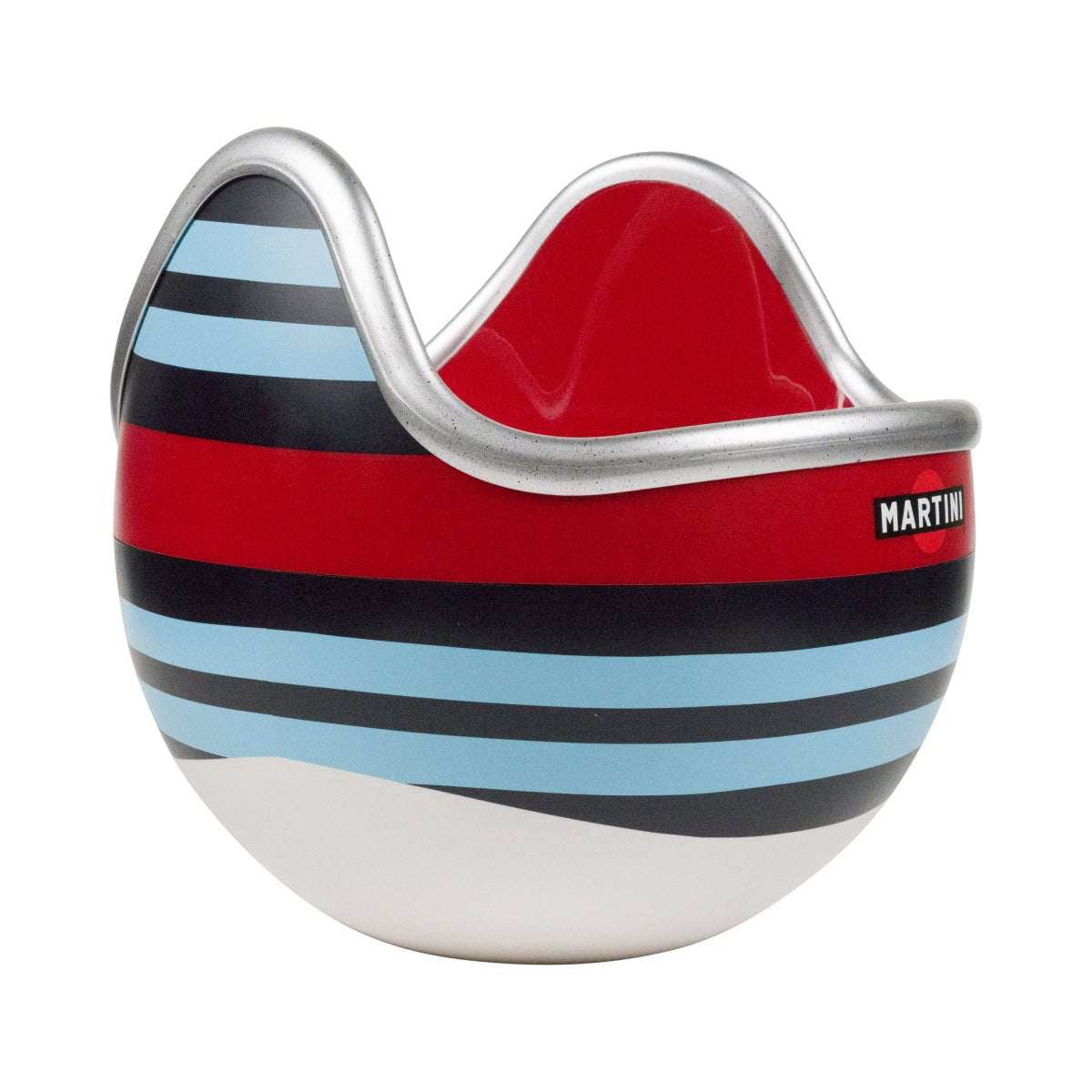 Martini Aperitif Bottle Cooler Ice Cube Container Racing Helmet Ice Bucket – View 2