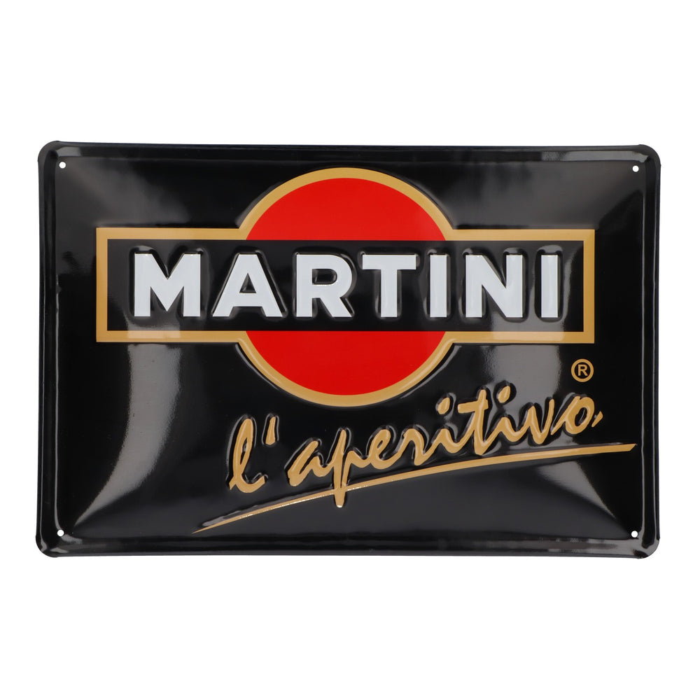 Martini liqueur tin sign advertising sign wall decoration "L'aperitivo"