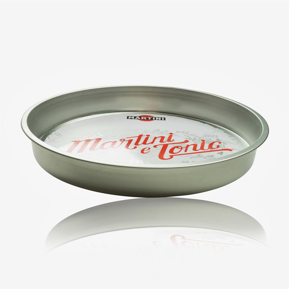 Martini Vermouth Tray Serving Tray Waiter's Tray Metal Martini and Tonic – View 3