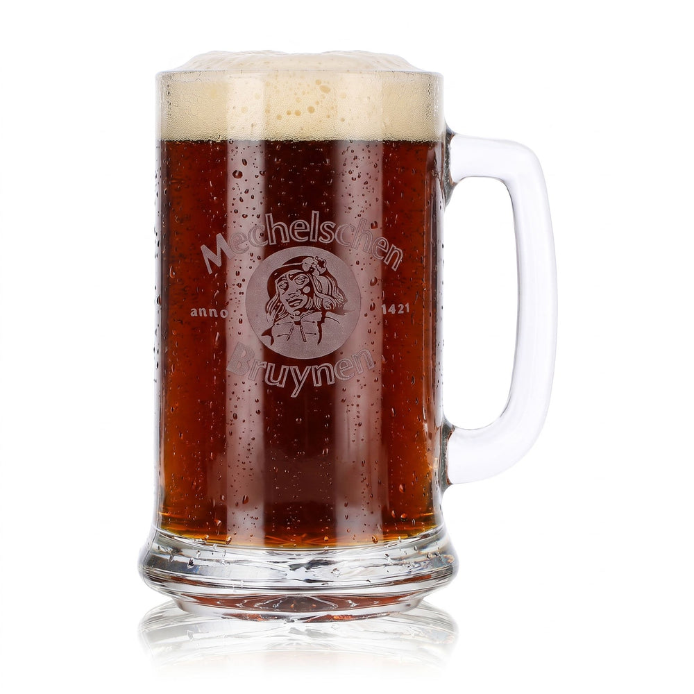 Mechelsen Bruynen Beer Glass Jug, 0.43 L, dated 1421