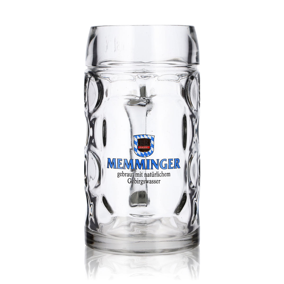 Memminger Beer Glass, 0.5-liter Jug