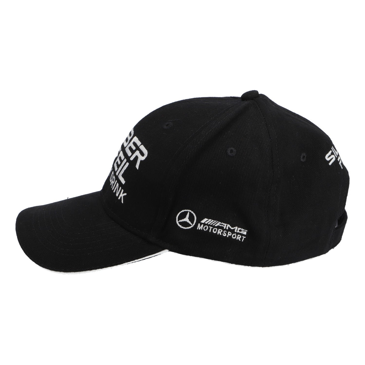 Mercedes AMG Baseball Cap Racing Driver Cap Black "Silver Arrow" – View 3