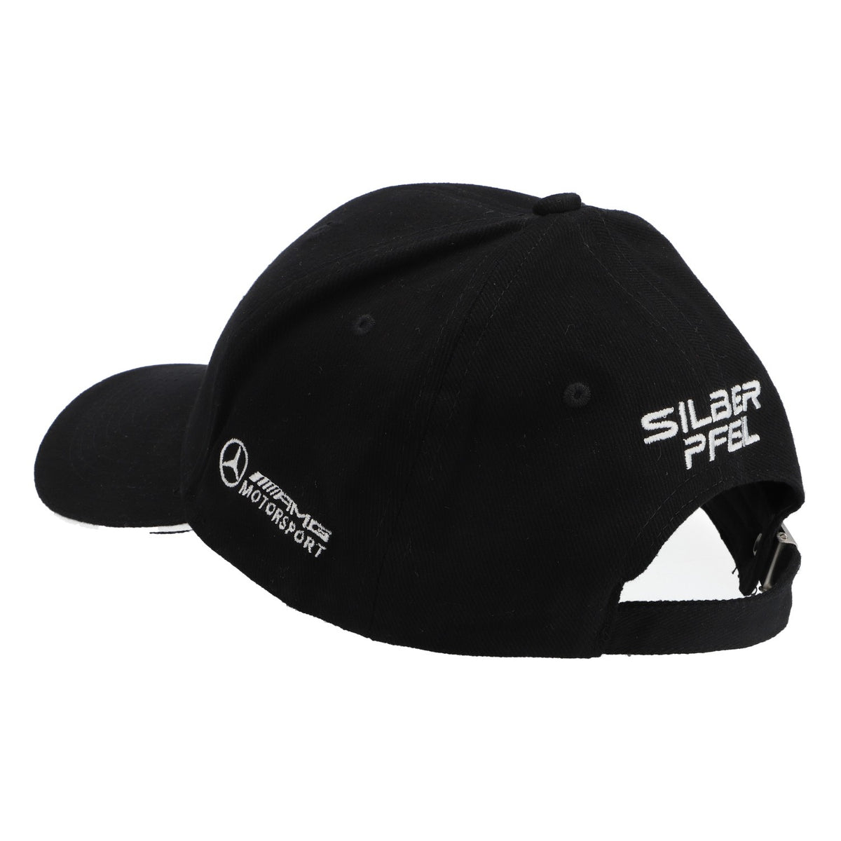 Mercedes AMG Baseball Cap Racing Driver Cap Black "Silver Arrow" – View 4