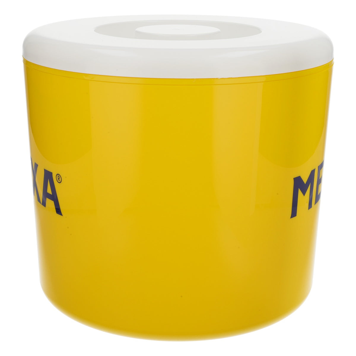 Metaxa Cognac ice cube tray in yellow/white design, three-piece set – View 3