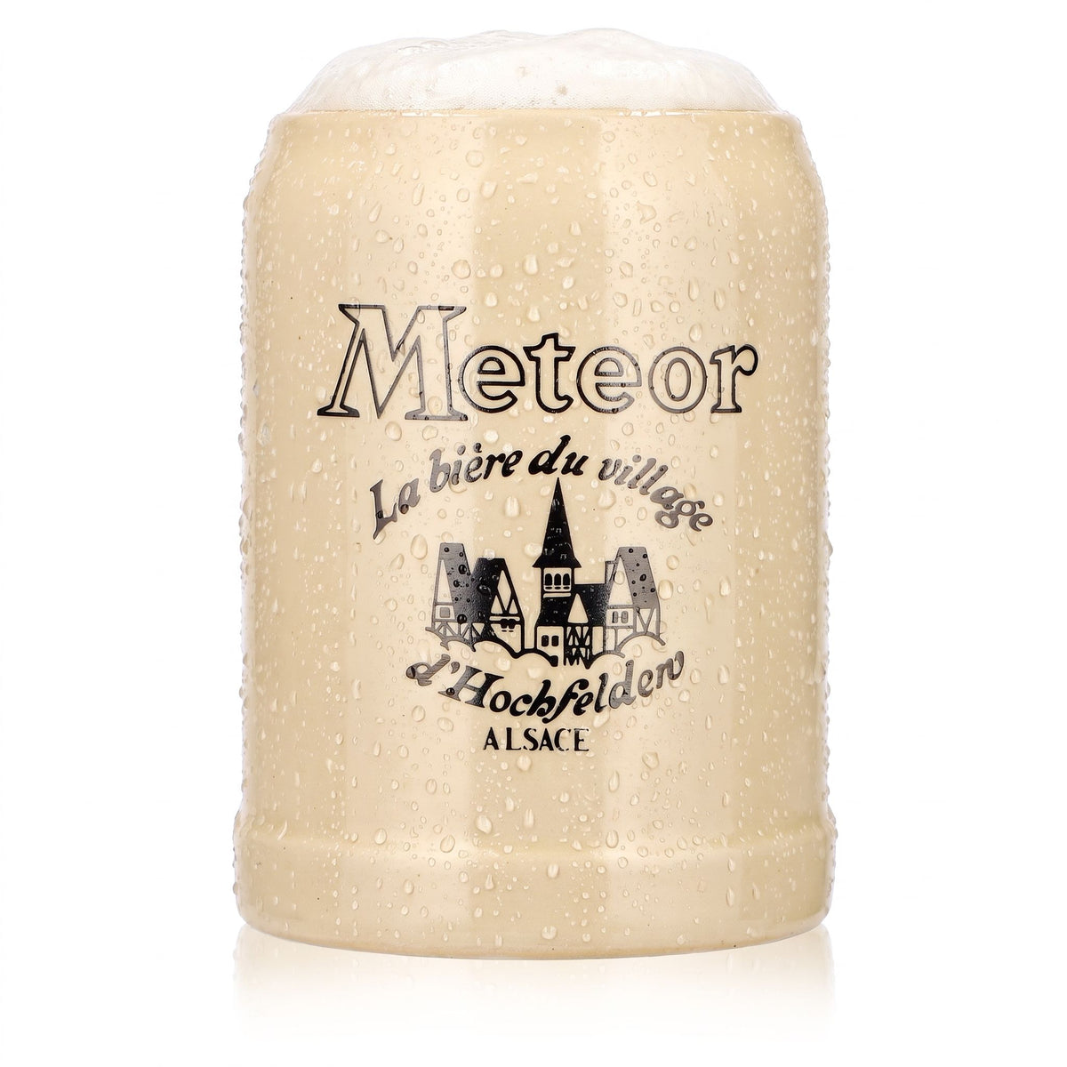 Meteor Beer Glass, 0.25 L Clay Mug, d'Hockfelden Clay
