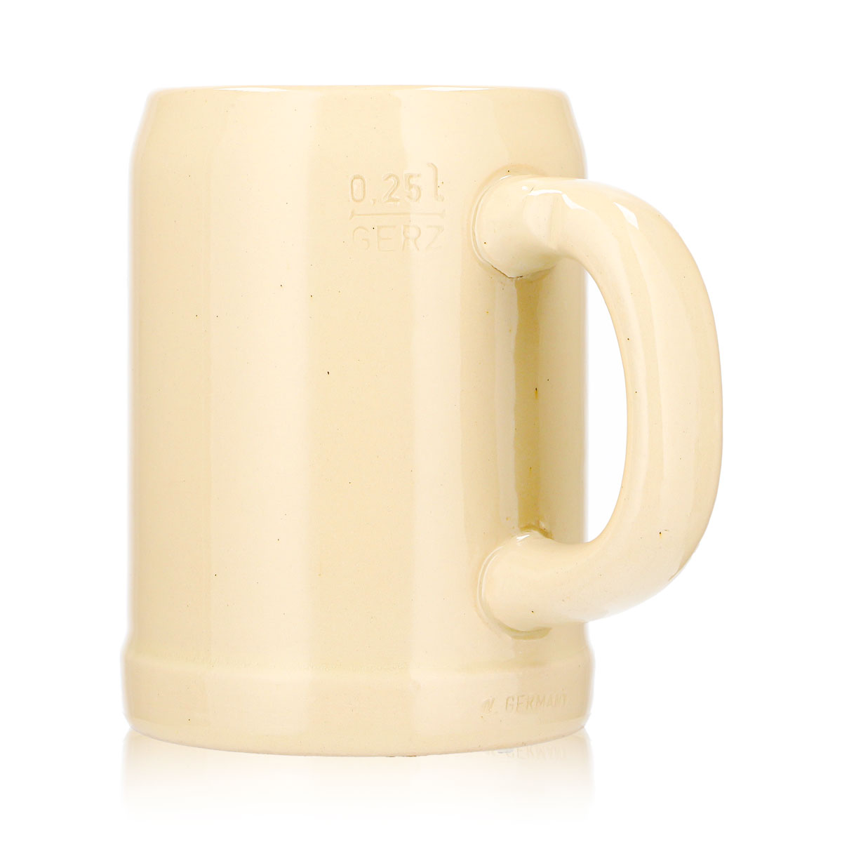 Meteor Beer Glass, 0.25 L Clay Mug, d'Hockfelden Clay – View 5