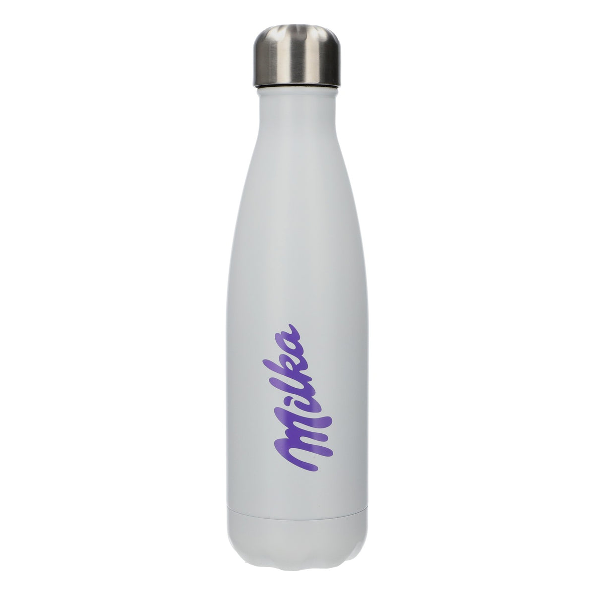 Milka Chocolate Aluminum Water Bottle Thermos Bottle Insulated Bottle approx. 0.5 l