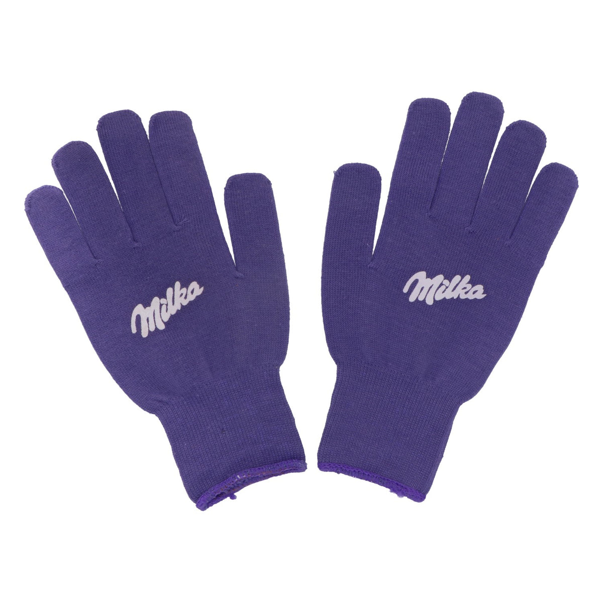 Milka Chocolate Knitted Gloves Work Gloves Assembly Nubbed – View 3