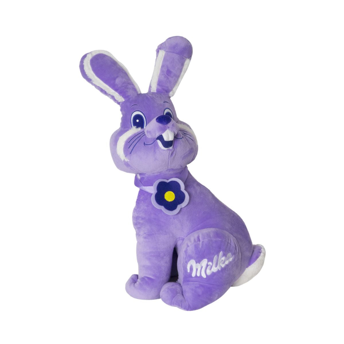 Milka soft toy cuddly toy H70 cm purple Easter bunny chocolate bunny toy collector