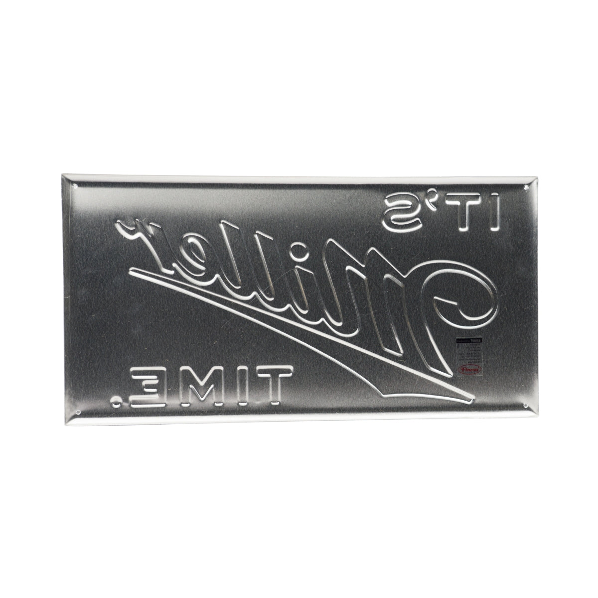Miller Beer Tin Sign 44x23cm "It's Miller Time" Wall Advertising Sign Nostalgia – View 2